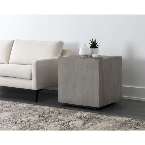 Frezco 24 X 24 inch Grey Side Table